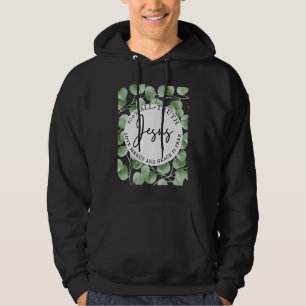 VESTE À CAPUCHE JÉSUS 100 TRUTH LOVE GRACE MERCY
