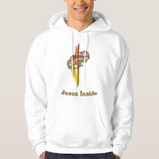 Veste À Capuche Jésus à l'intérieur (Devant)