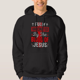 Veste À Capuche Jésus-Christ pleinement vacciné par le sang de