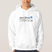 Veste À Capuche Jésus Christ suivant la Bible Verse Foi chrétienne (Devant)