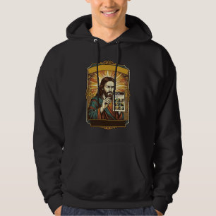 Veste À Capuche Jésus Escalier Flou Test Captcha Sécurité Tech Hum