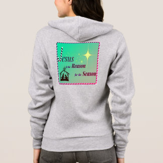 Veste À Capuche Jésus est la raison de la saison de Noël