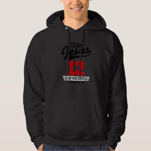 Veste À Capuche Jésus et Équipe de Baseball Jésus Chrétien Matthie