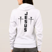 Veste À Capuche JESUS Nail Croix foi chrétienne pour les croyants (Dos)