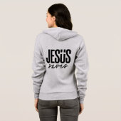 VESTE À CAPUCHE JESUS SAVES (Dos entier)