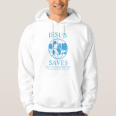 Veste À Capuche Jesus Saves Graphic (Devant)