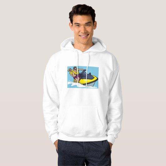 Veste À Capuche Jetski Fun (Devant entier)