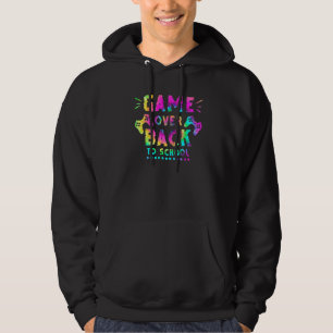 Veste À Capuche Jeu De Retour À L'École Tie Dye Gamer Garçons Enfa