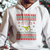 Veste À Capuche Jeu Pausé Dinosaur Retro Drôle Mauvais Noël