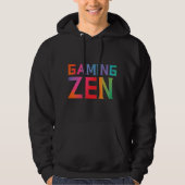 Veste À Capuche Jeu Zen Black Hoded Swatshirt Hommes (Devant)