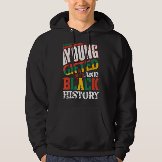Veste À Capuche Jeune Ed Et Histoire Noire (Devant)
