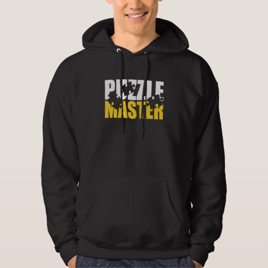Veste À Capuche Jigsaw Puzzle Master (Devant)