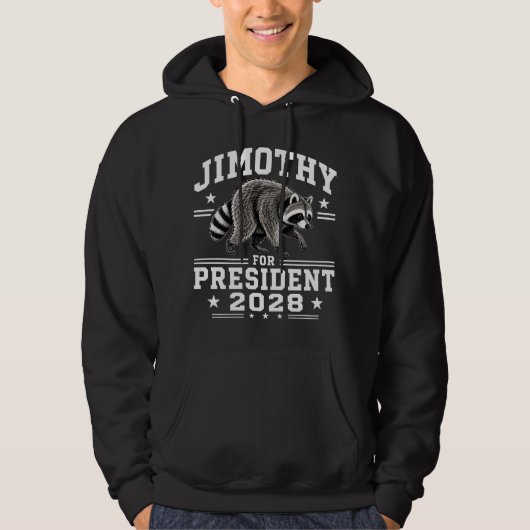Veste À Capuche Jimothy président 2028 (Devant)
