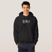 Veste À Capuche Jinjja K Pop vraiment (Devant entier)
