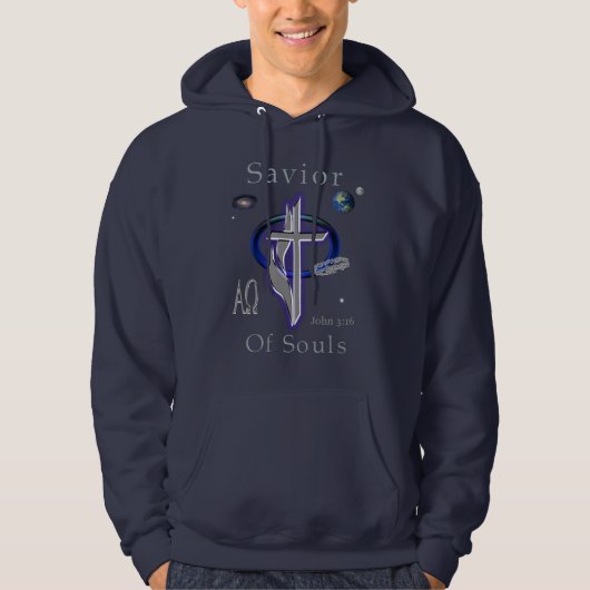 Veste À Capuche Jn 3:16 (Devant)