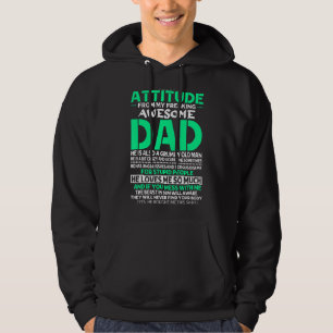 Veste À Capuche J'Obtiens Mon Attitude De Mon Frénétique Père Fat