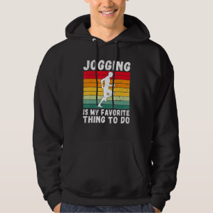 Veste À Capuche Jogging Est Ma Chose Préférée Pour Faire Jog Sport
