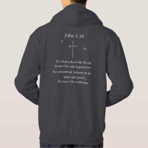 Veste À Capuche John 3:16