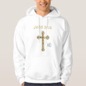 Veste À Capuche John 3:16 (Devant)