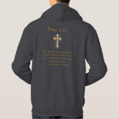 Veste À Capuche John 3:16 (Dos)