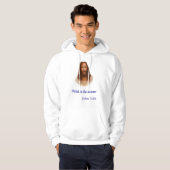 Veste À Capuche John 3:16 (Devant entier)