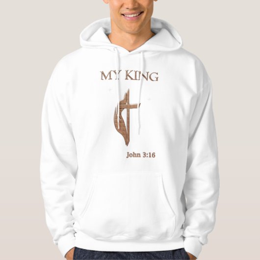 Veste À Capuche John 3:16 (Devant)