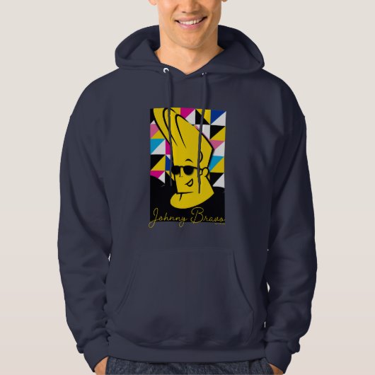Veste À Capuche Johnny Bravo Pop Art Graphic (Devant)