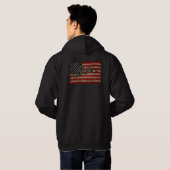 Veste À Capuche Joignez, ou mourez - drapeau (Dos entier)