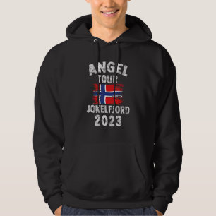 Veste À Capuche Jökelfjord 2023 Angel Tour en Norvège avec Drapeau