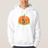 Veste À Capuche Joli Citrouille d'Halloween Jack-O-Lantern (Devant)
