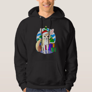Veste À Capuche Joli Fennec Fox Santa Hat Décor Arbre de Noël
