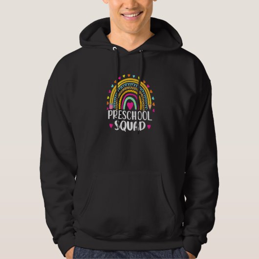 Veste À Capuche Joli professeur de léopard arc-en-ciel pour B (Devant)