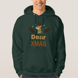 Veste À Capuche Joli renne jeu de mots cher Noël art de fêtes