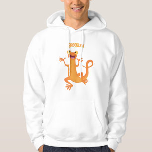 Veste À Capuche Joli triton orangé joyeux