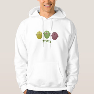 Veste À Capuche Jolie olives joyeux chantant dessin animé