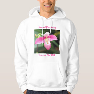 Veste À Capuche Jolie Orchidée rose