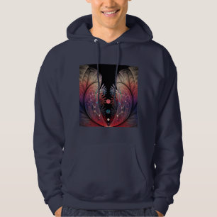 Veste À Capuche Jonglage Abstrait Moderne Fantaisie Art Fractal
