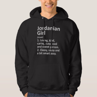 Veste À Capuche Jordanienne Fille Jordanie Funny Pays Accueil Raci