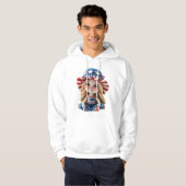 Veste À Capuche Jour de l'indépendance (Devant entier)