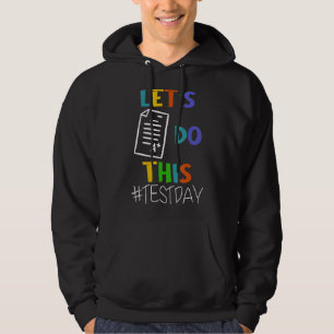Veste À Capuche Jour d'essai Enseignants Laisser faire ce jour d'e