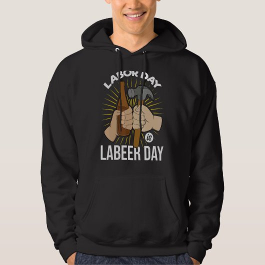 Veste À Capuche Jour du travail 1 (Devant)