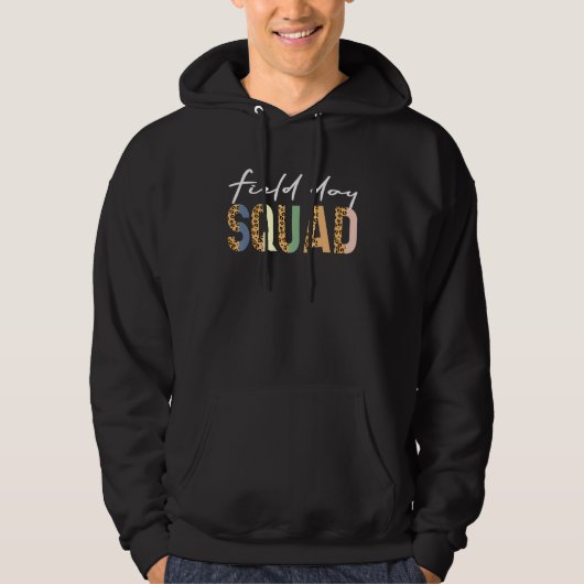 Veste À Capuche Journée de terrain Squad Cute School Squad Enseign (Devant)