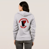 Veste À Capuche Journée internationale des Secours (Dos entier)