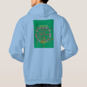 Veste À Capuche Joyeuse fête des mères  (Dos)