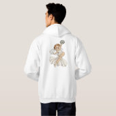 Veste À Capuche Joyeuse mariée 03 (Dos entier)