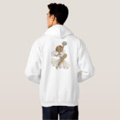 Veste À Capuche Joyeuse mariée 03 (Dos entier)