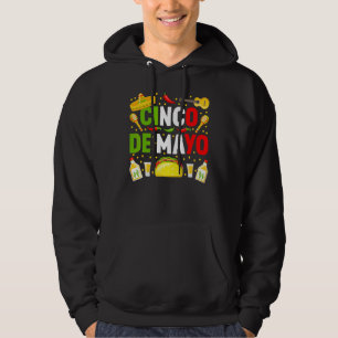 Veste À Capuche Joyeux Correspondance de la famille du Cinco De Ma