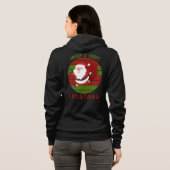 Veste À Capuche Joyeux et bon Noël (Dos entier)