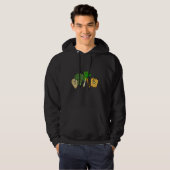 Veste À Capuche Joyeux légumes (Devant entier)
