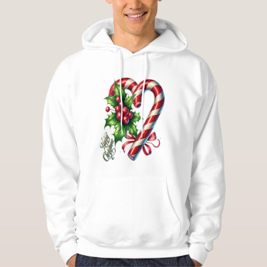 Veste À Capuche Joyeux Noël (Devant)